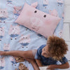 Covers & Co 144 Thread Count 100% Cotton Cushion Pink Piggy 12x20 - Wholesale linen factory