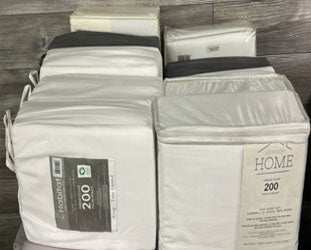 TC-027 SHEET SET 200TC 100% COTTON - Wholesale linen factory