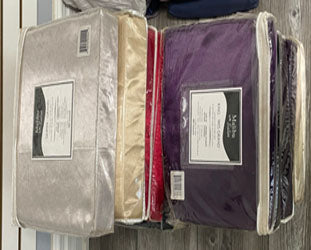 TC-016 Sheet Set  Malibu Satin Assorted - Wholesale linen factory